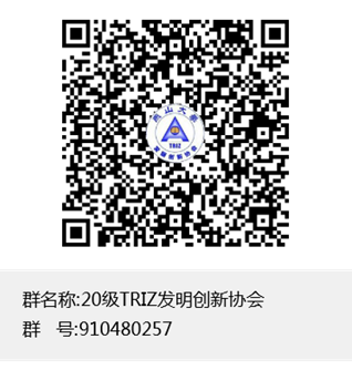 20级TRIZ发明创新协会群聊二维码